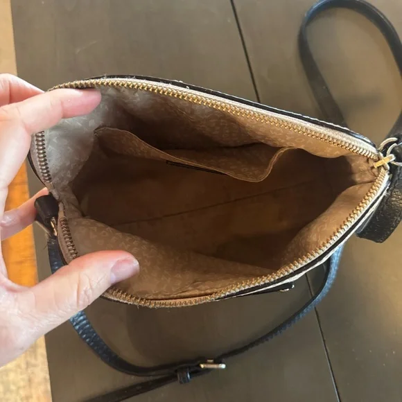 Kate Spade Black and Cream Crossbody Bag - Picture 5 of 8